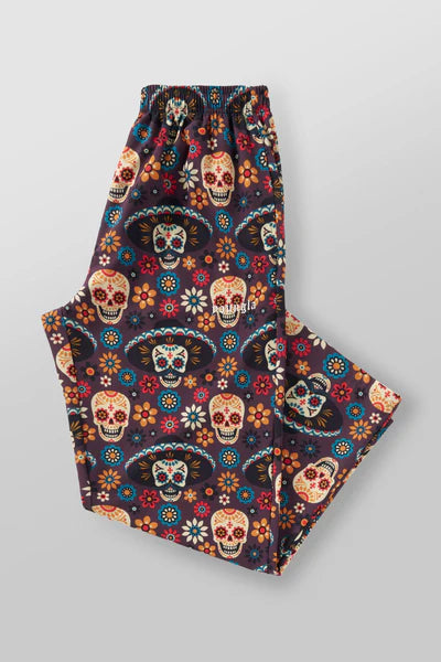 217 - UGLY SKULL PANTS Day of the Dead