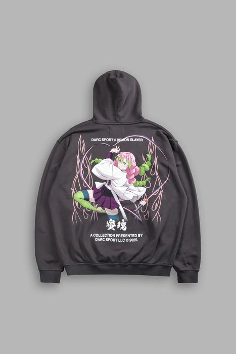 Her Fire She "Pierce" Hoodie in Wolf Gray