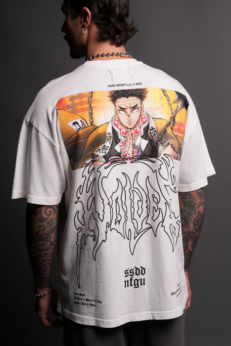 GYOMEI "PREMIUM" OVERSIZED TEE - CREAM