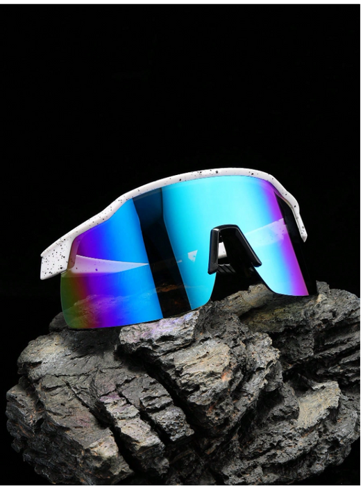 Gafas de sol de moda casuales para hombres con 12 capas
