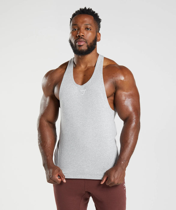 React Stringer - Light grey core marl