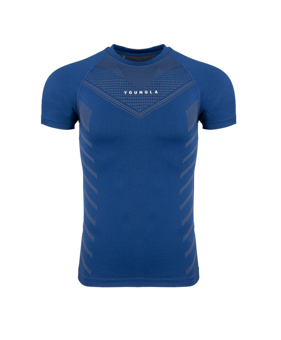 465 SUPERHERO COMPRESSION TEES DARK BLUE
