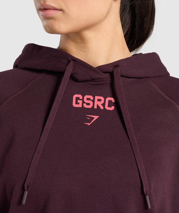 RUNNING GRAPHIC HOODIE - DEPTH PURPLE