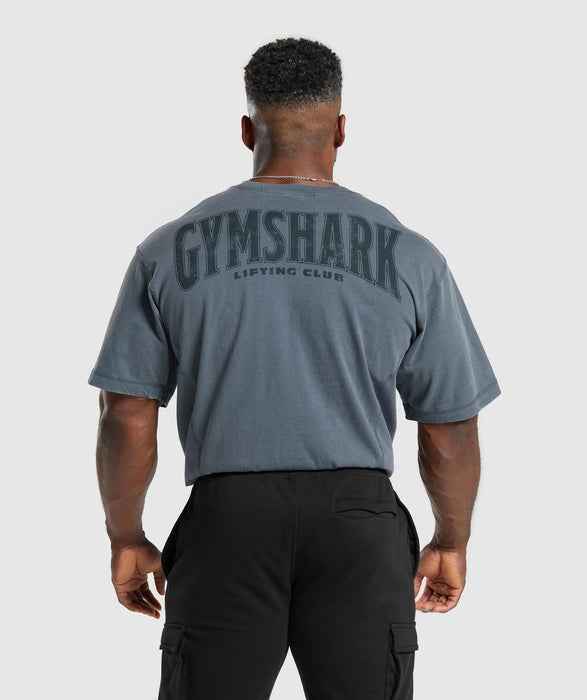 Heritage Washed T-Shirt - Titanium Blue
