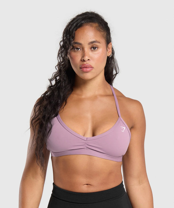 Minimal Sports Bra - Soft Purple