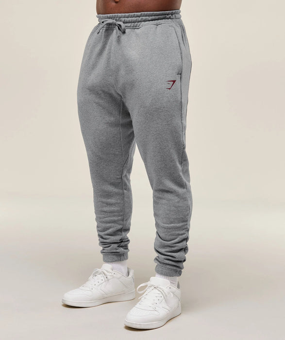 Power Wordmark Joggers - Charcoal Core Marl