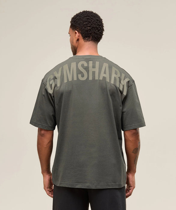 POWER T-SHIRT - STRENGTH GREEN
