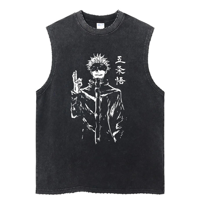 DIVINE SORCERER V2 VINTAGE WASHED TANK TOP
