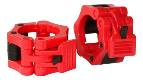 Topes Para Barra-Color Rojo
