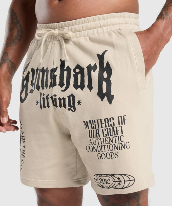 Global Lifting Shorts Pebble Grey