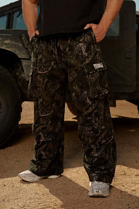 2033 - Heritage Cargo Sweats Dark Tree Camo