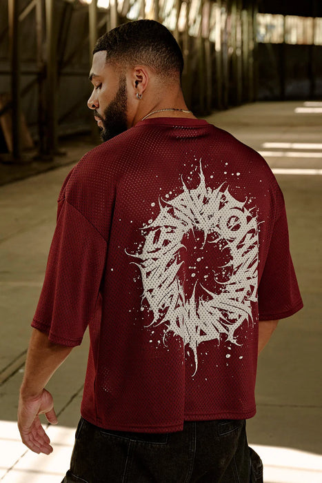 4073 - CYCLONE JERSEY BURGUNDY