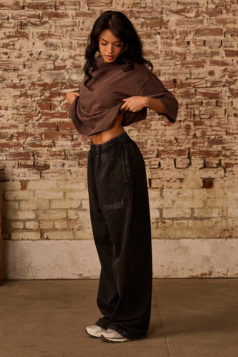 2041 - THE MIDNIGHT COLLECTION - JOGGERS BLACK WASH