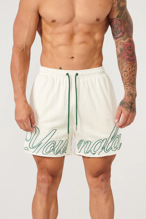 155 CHAMPIONSHIP SHORTS - OFF WHITE