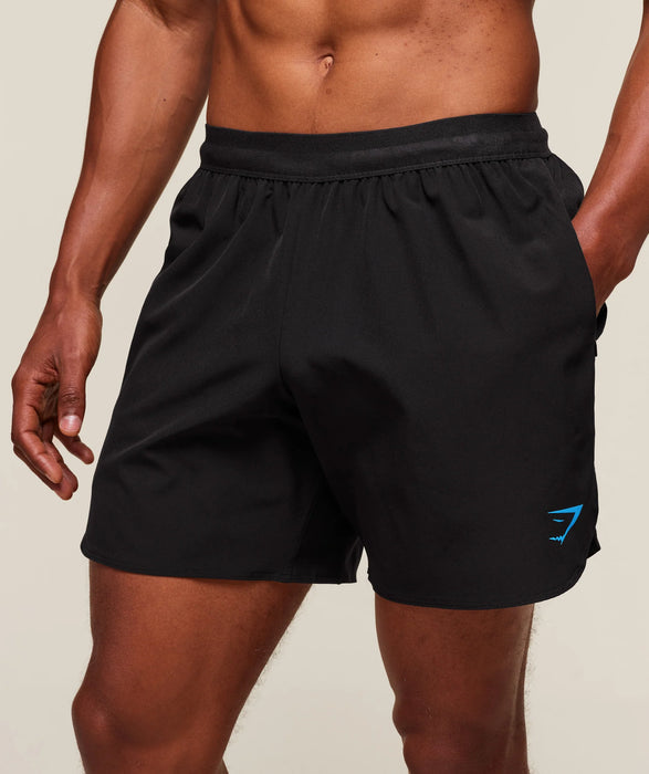 Fit Repeat 6" Shorts - Black