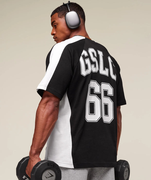 GSLC 66 T-Shirt - Black/White
