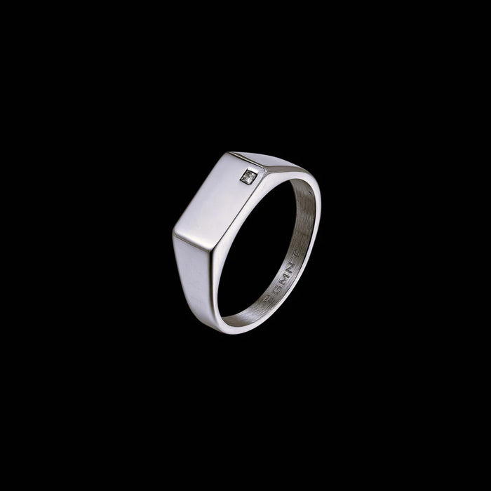 THE HIGH ROLLER RING - SILVER RG230S TALLA 8