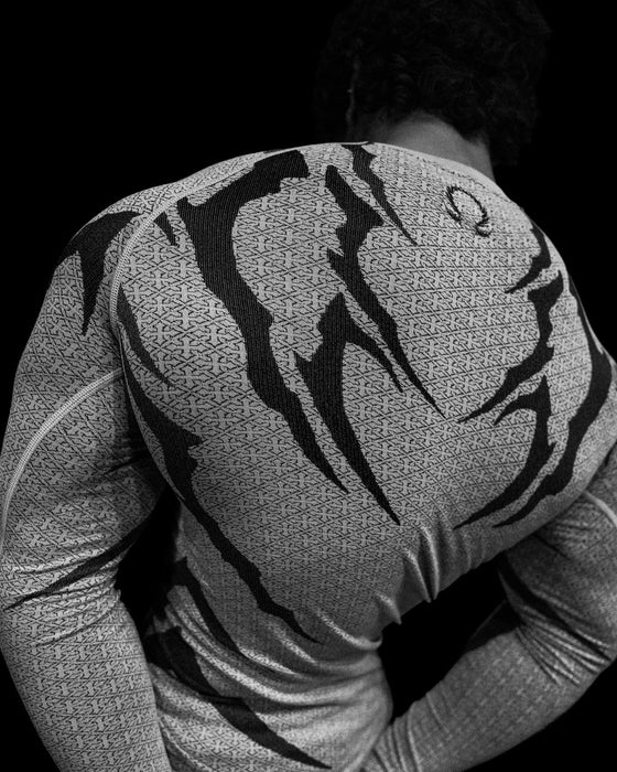 Doom Tech™ Armored Longsleeve Compression [DIVINE WHITE]