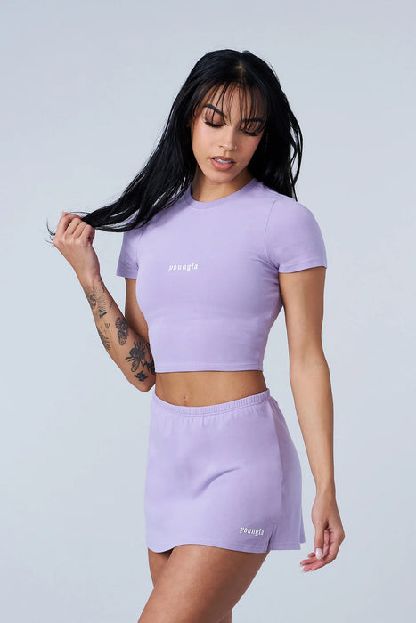 W442 - LOVE SETS - BABY TEE LAVENDER
