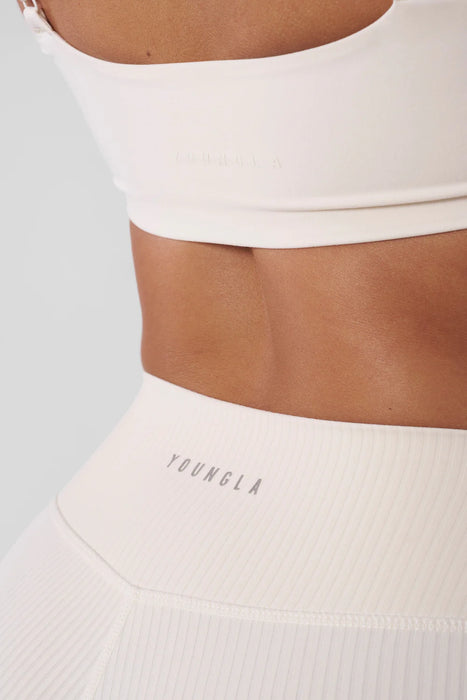 W269 LUNA FLARE LEGGINGS - CREAM