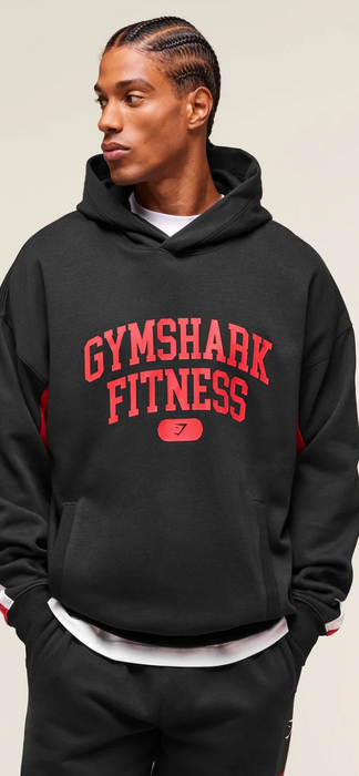 Gymshark Campus Hoodie - Black