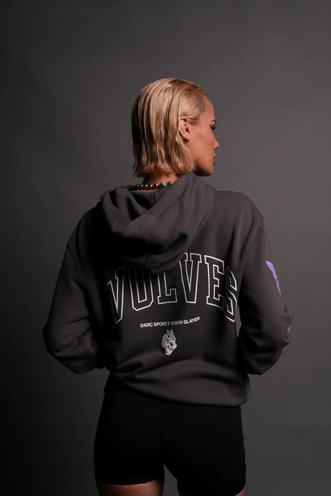 Butterfly Dance She "Dakota" Hoodie in Wolf Gray