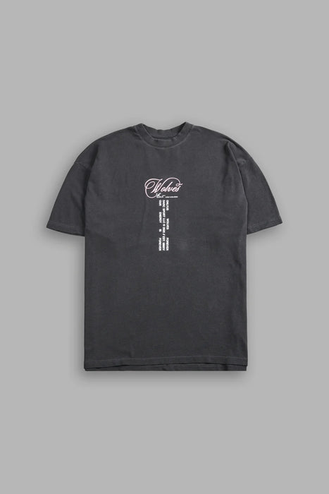 (1 Of 500) Wrath of Ogre "Premium" Oversized Tee in Wolf Gray