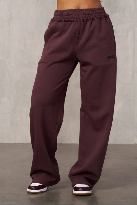 W260 - Rebel Straight Leg Joggers - Plum Purple