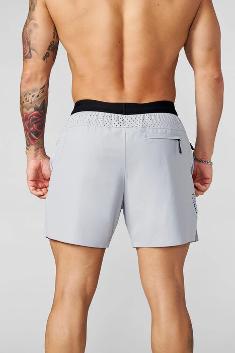 1054 AEROVENT COMPRESSION SHORTS LIGHT GREY