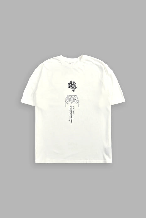 GYOMEI "PREMIUM" OVERSIZED TEE - CREAM