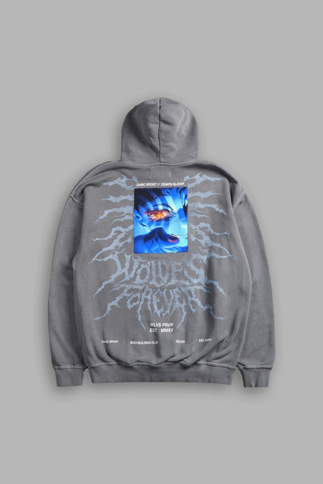 Through His Eyes "Pierce" Hoodie in Dove Gray