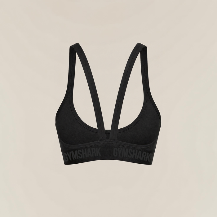 Gymshark Flex V4 Sports Bra - Black/P885