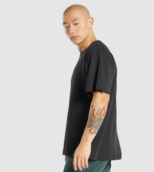 Essential Oversized T-Shirt - Black