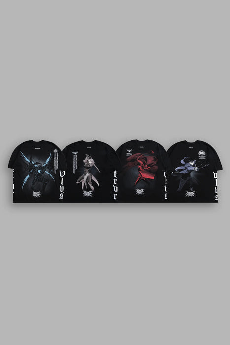 Solo Leveling "Side-By-Side" Tee Box Set in Black