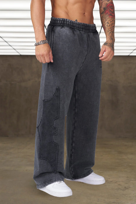 2099 - BATMAN STEALTH SWEATS - GREY WASH