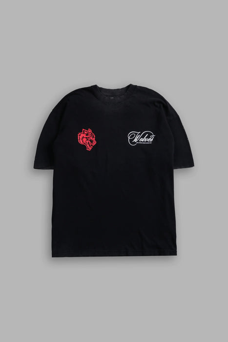 Will of the Beast "Premium" Oversized Tee in Black