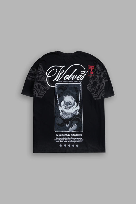 Will of the Beast "Premium" Oversized Tee in Black