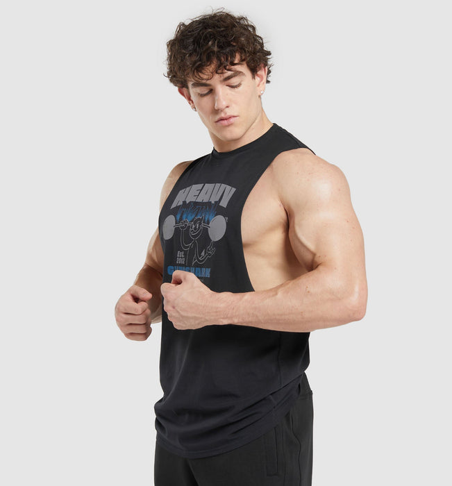 Heavy Metal Drop Arm Tank - Black