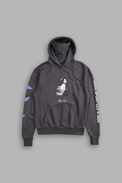 Butterfly Dance She "Dakota" Hoodie in Wolf Gray