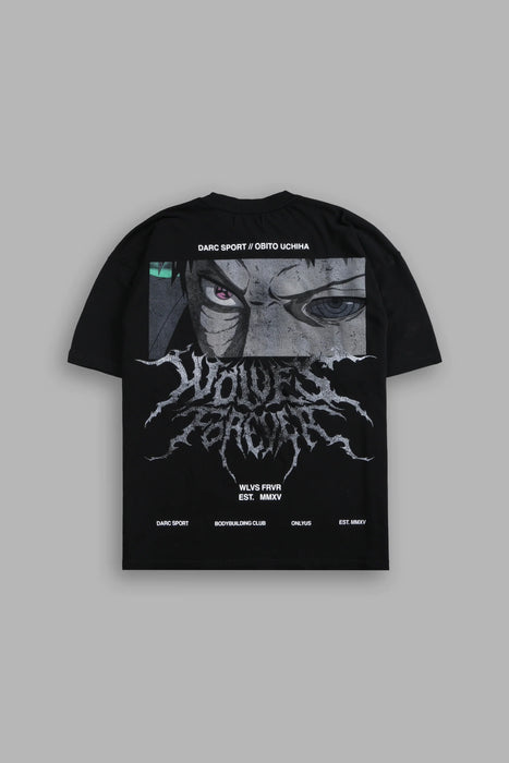 His Resolve "Premium" Oversized Tee in Black