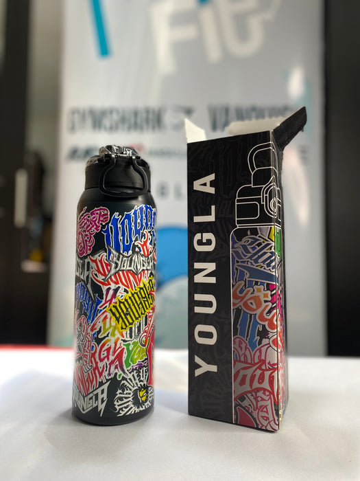9007 GRAFFITI WATER BOTTLES MULTICOLOR