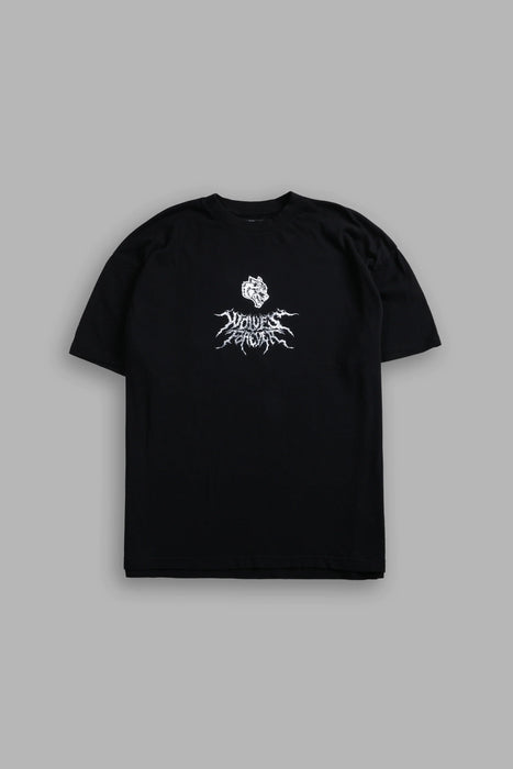 Upper Moon 1 "Premium" Oversized Tee in Black