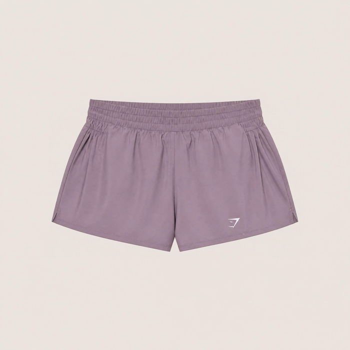 Gymshark Flutter Woven Shorts - Dusk Purple
