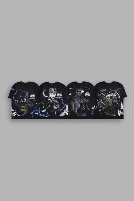 Batman "Side-By-Side" Tee Box Set - BLACK