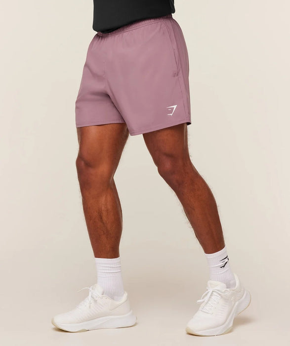 Arrival 5" Shorts-Calm Pink