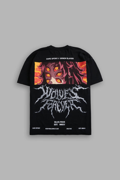 Upper Moon 1 "Premium" Oversized Tee in Black