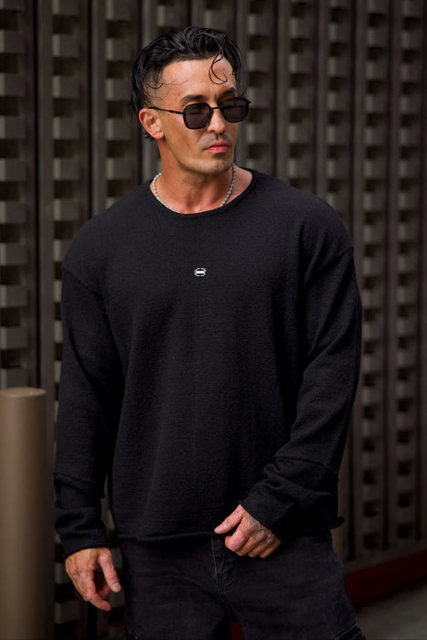 8088 NATURAL FORM LONGSLEEVES BLACK