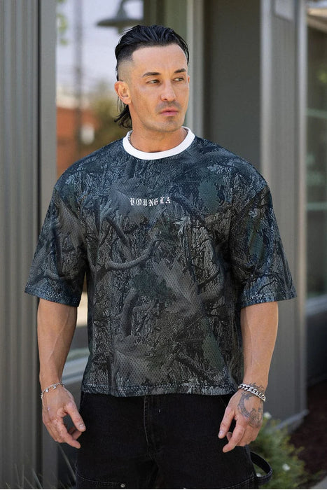 4073 - CYCLONE JERSEY BLACK DARK TREE CAMO