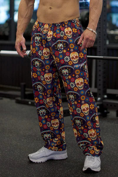 217 - UGLY SKULL PANTS Day of the Dead