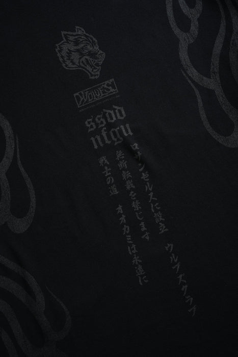 Blood Moon Premium Oversized Tee in Black